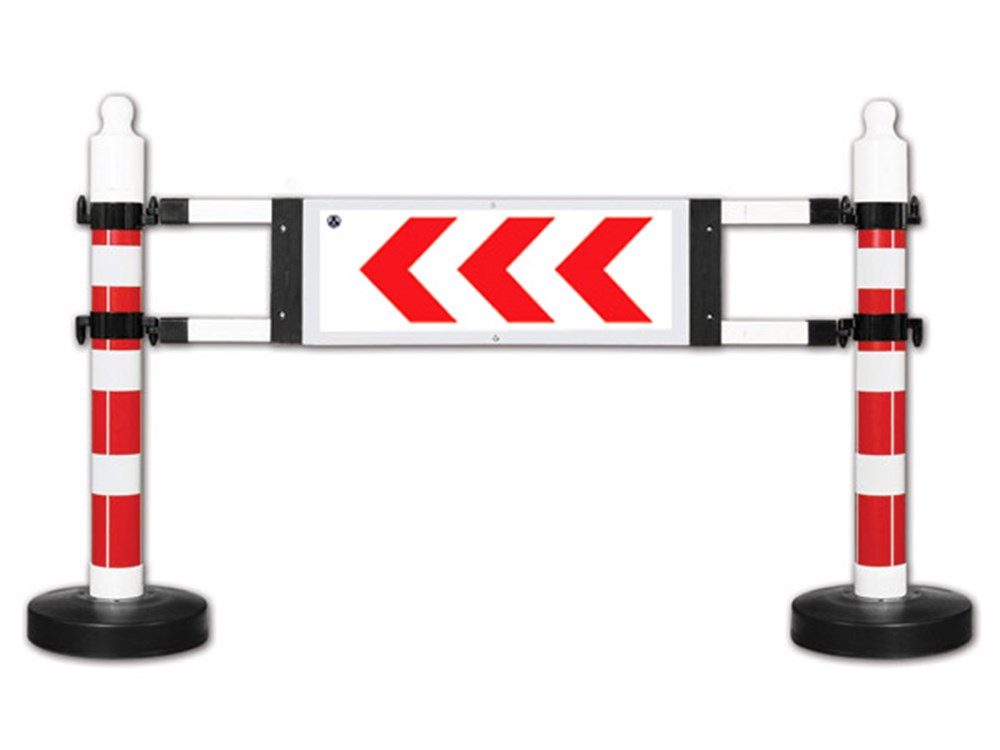 Barrier with Warning Sign 180 x 120 cm Barrier with Warning Sign 180 x 120 cm