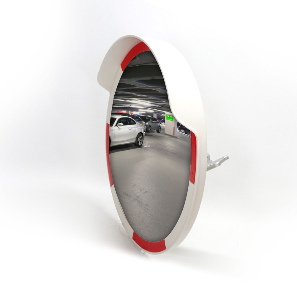 traffic-safety-mirror-60cm-white-red-a934 Traffic Safety Mirror 60 cm – (White/Red)