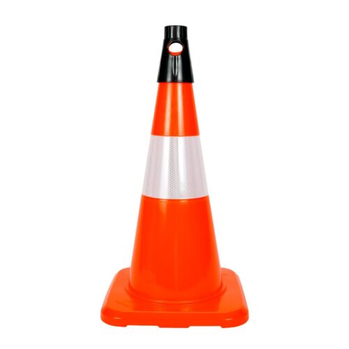PVC Traffic Cone with Reflective Collar 50 cm