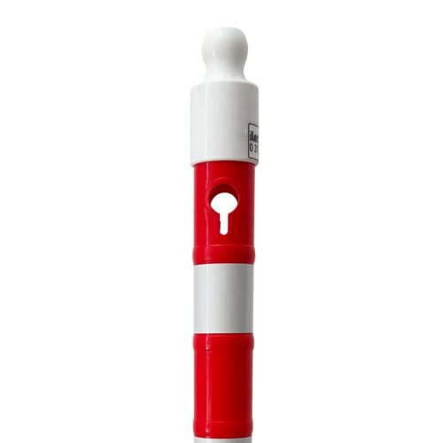 Delineator Post with Reflector 8 x 110 cm-Red