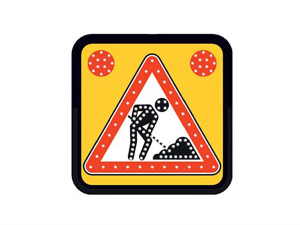 AC Powered LED Road Construction Sign AC Powered LED Road Construction Sign