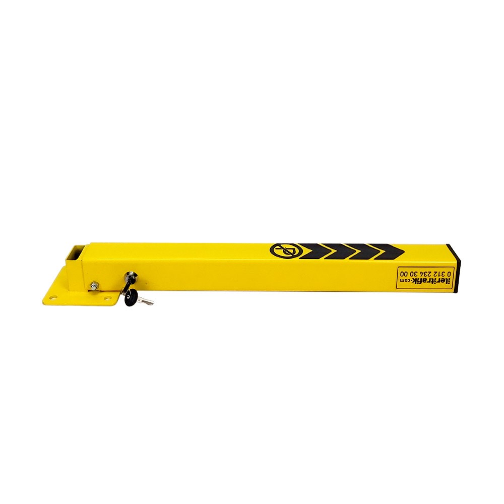 key-lock-folding-parking-post-lockable-parking-barrier-d873 Key Lock Folding Parking Post, Lockable Parking Barrier