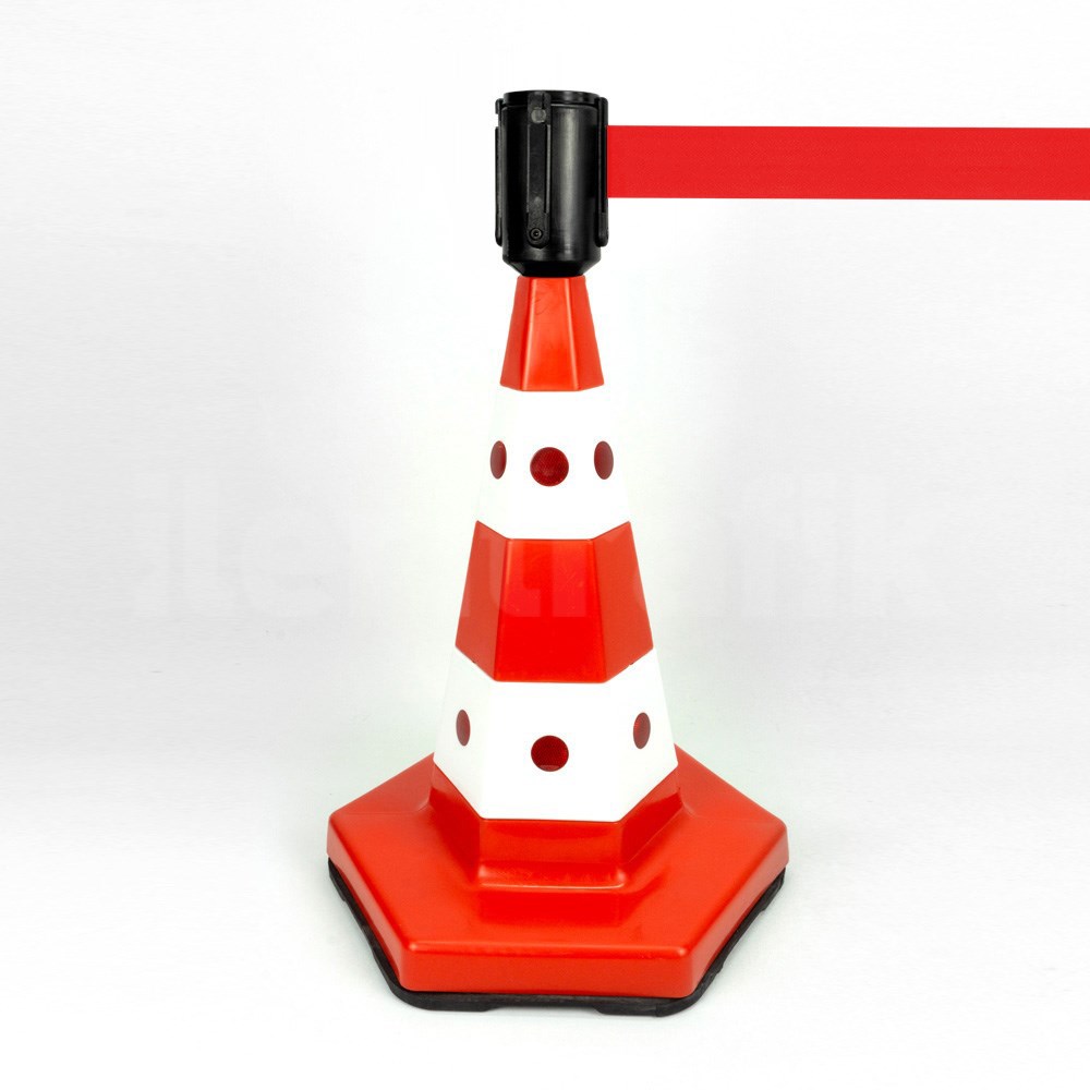 Retractable Cone Topper-red Retractable Cone Topper-red