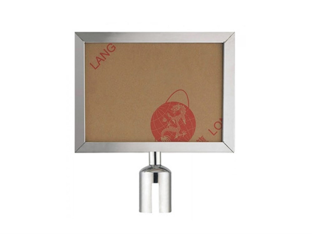A4 Barrier Sign Holder - Metallic A4 Barrier Sign Holder - Metallic