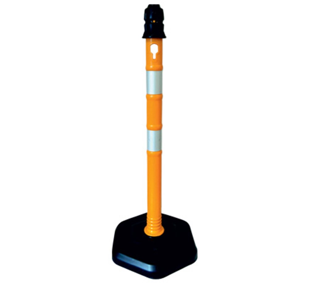 Delineator Post with Reflective Collar 63 x 1000 mm (Yellow) Delineator Post with Reflective Collar 63 x 1000 mm (Yellow)