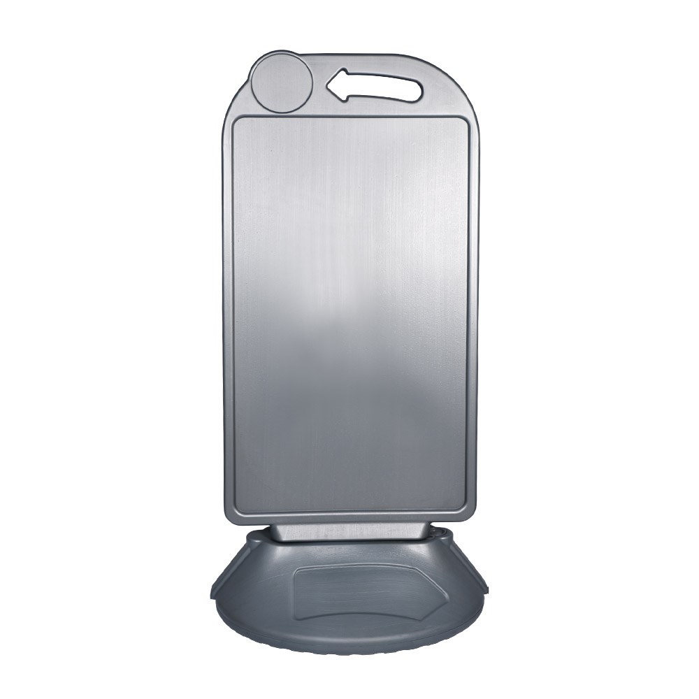 Grey Media & Safety Bollard -1 Grey Media & Safety Bollard