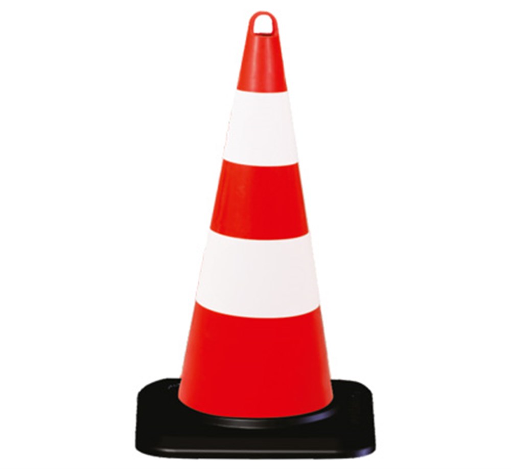 Eco Traffic Cone With Reflective Collar and Weighted Base 75 cm Eco Traffic Cone With Reflective Collar and Weighted Base 75 cm
