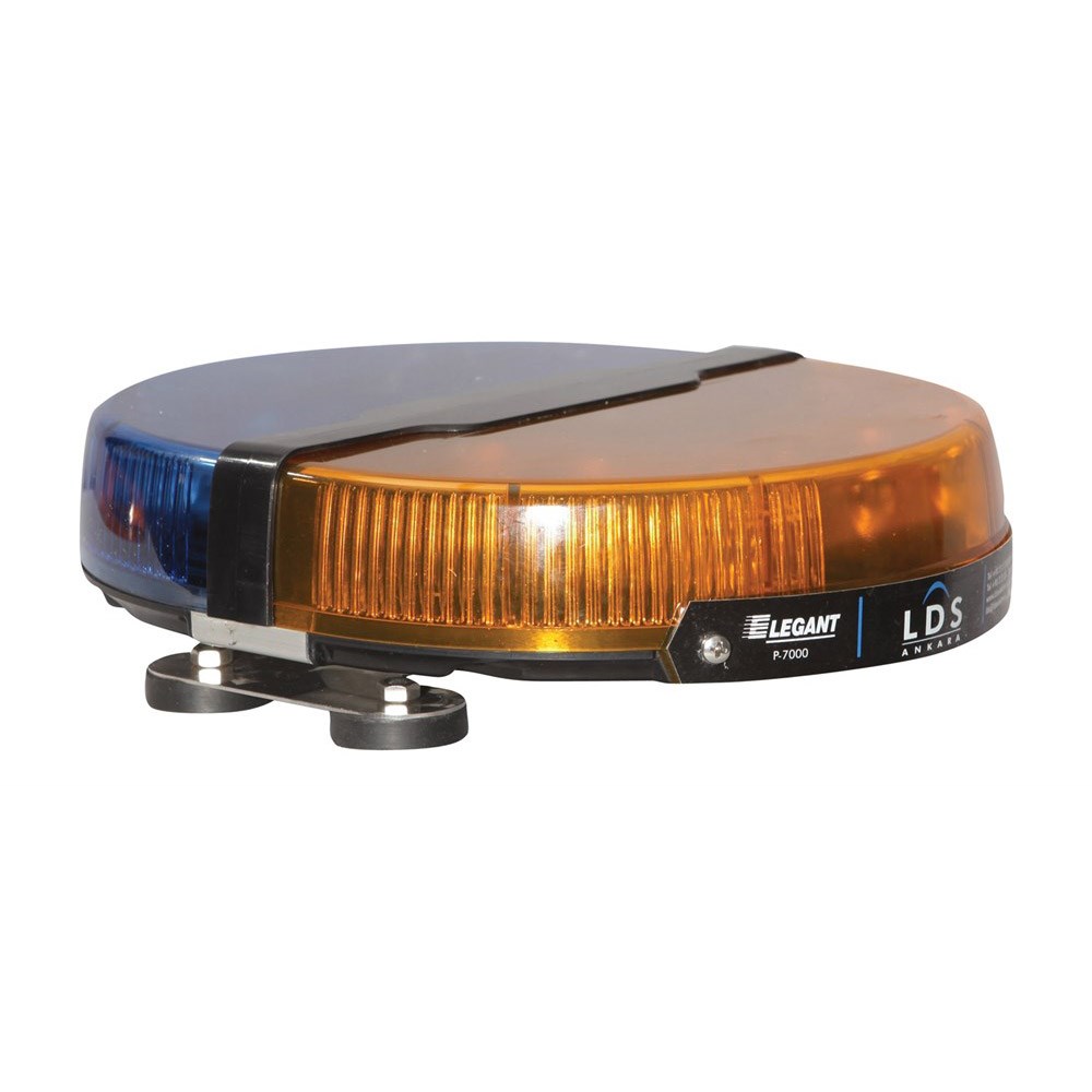 E-1134 S-M-1 Mini magnetic lightbar yellow-blue