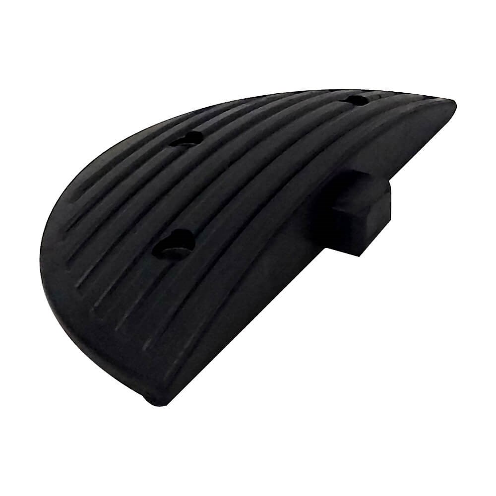 ECO-Rubber Speed Bump Endcap-1 ECO-Rubber Speed Bump Endcap