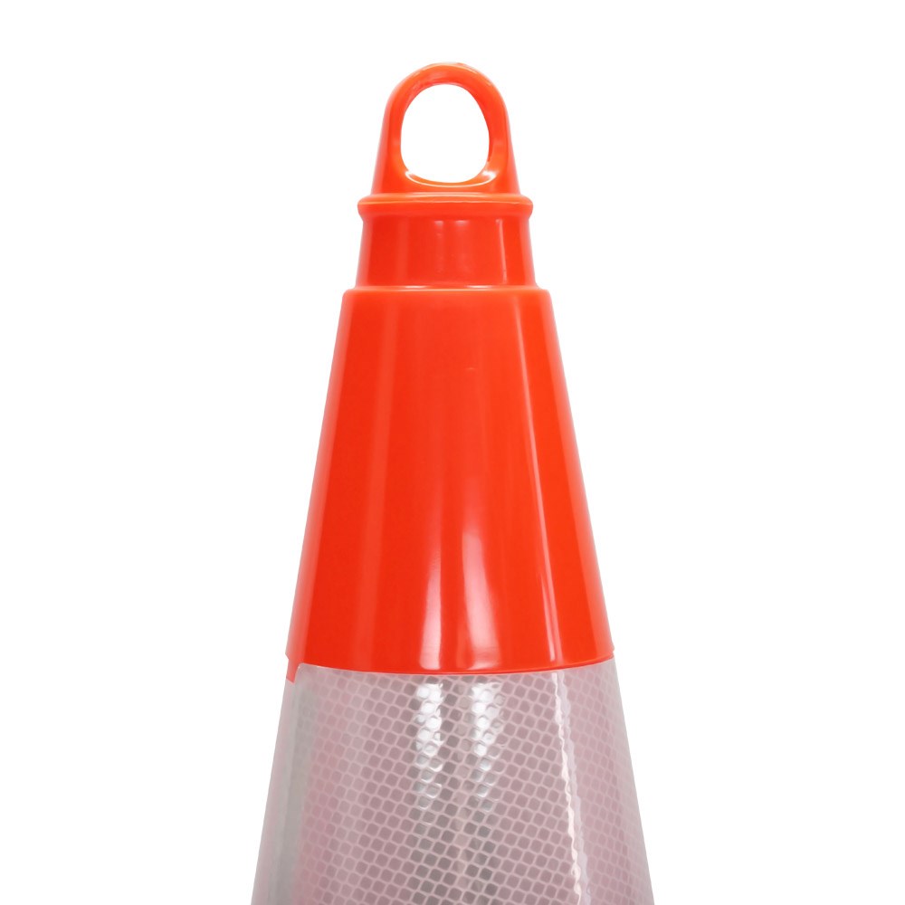 pvc-traffic-cone-with-double-reflective-collar-75 cm-ecad PVC Traffic Cone With Double Reflective Collar 75 cm