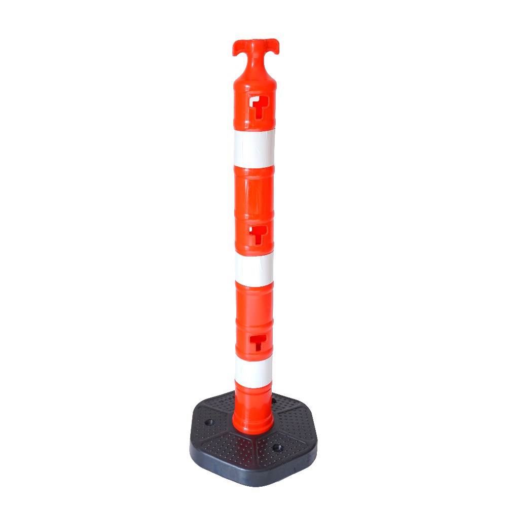 Delineator Post with Rubber Weight 11 x 120 cm Delineator Post with Rubber Weight 11 x 120 cm