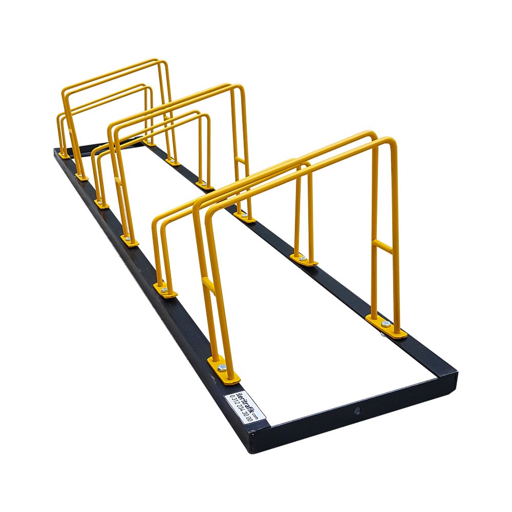 Six Bike Parking Rack 40 x 225 cm Six Bike Parking Rack 40 x 225 cm