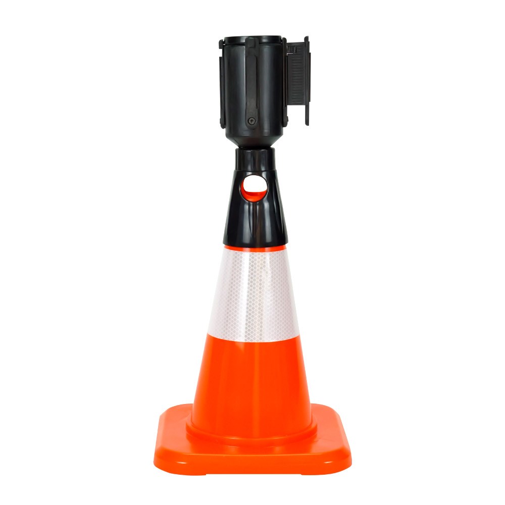 pvc-traffic-cone-with-reflective-collar-32 cm-8440 PVC Traffic Cone with Reflective Collar 32 cm