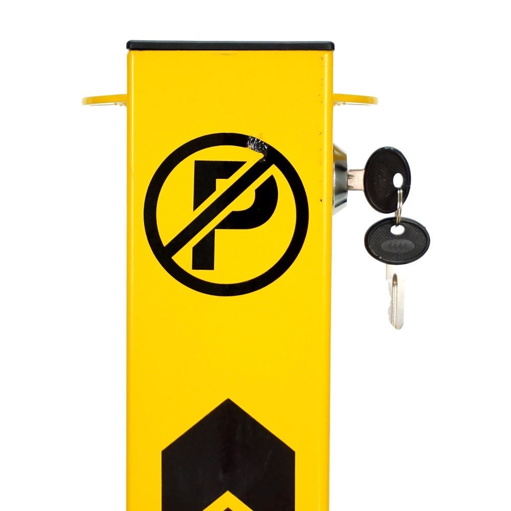 key-lock-folding-parking-post-75 cm-01c531 Key Lock Folding Parking Post 75 cm, Lockable Parking Barrier