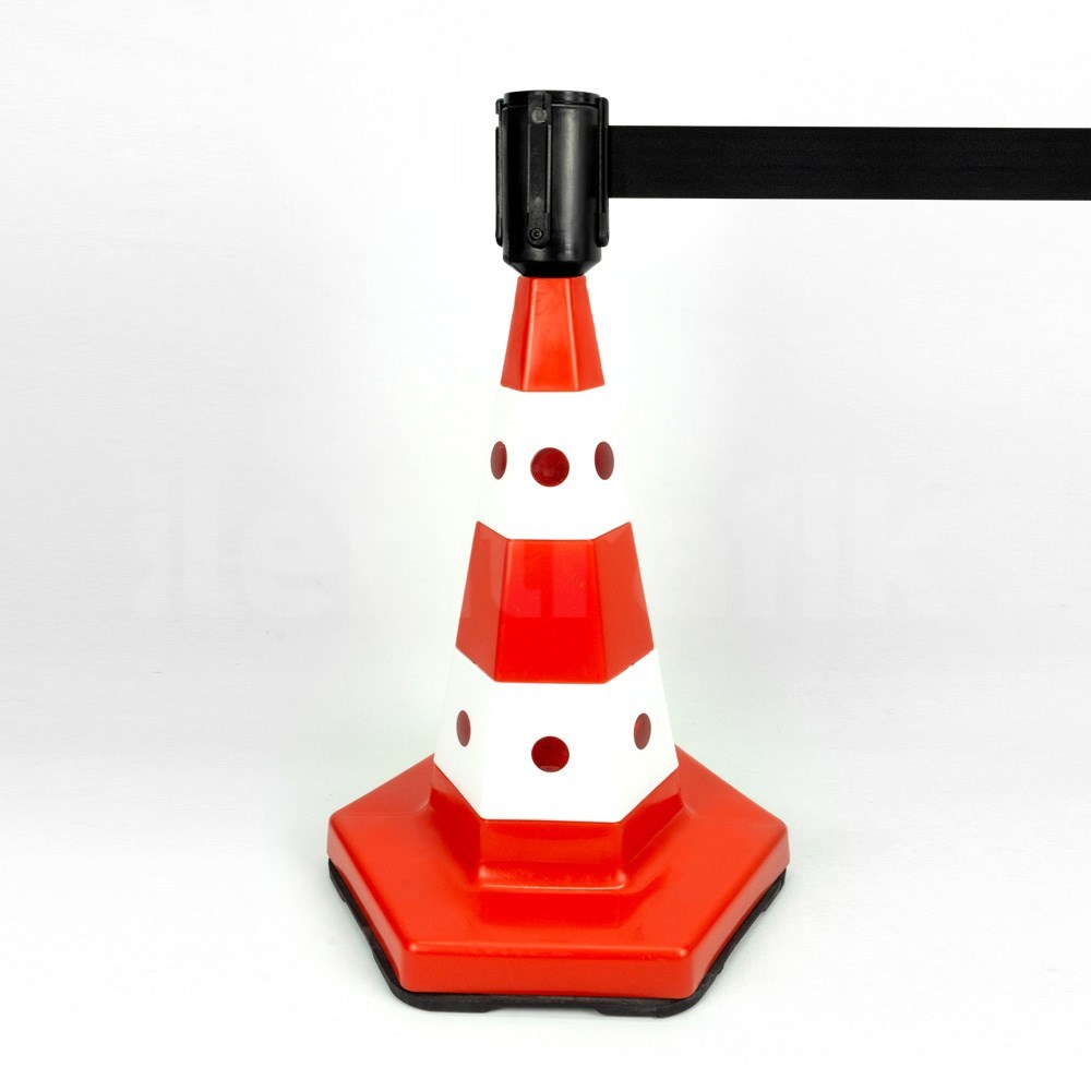 Retractable Cone Topper-black Retractable Cone Topper-black