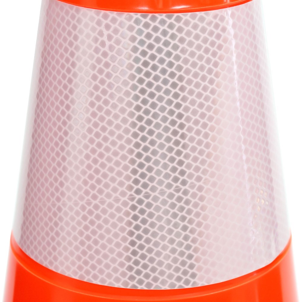 pvc-traffic-cone-with-double-reflective-collar-75 cm-355d PVC Traffic Cone With Double Reflective Collar 75 cm