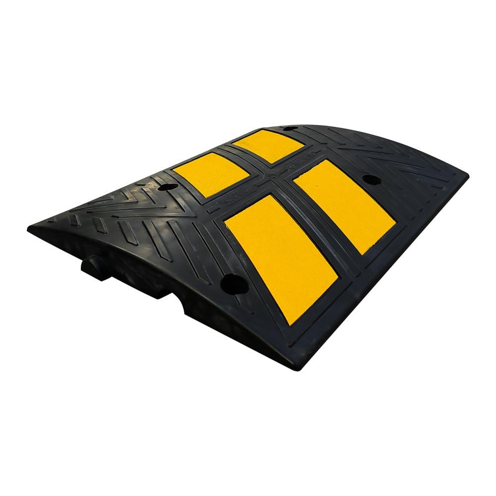 Compound Speed Bump with 4 Diagonal Reflectives 50 x 40 x 4 cm-1 Compound Speed Bump with 4 Diagonal Reflectives 50 x 40 x 4 cm