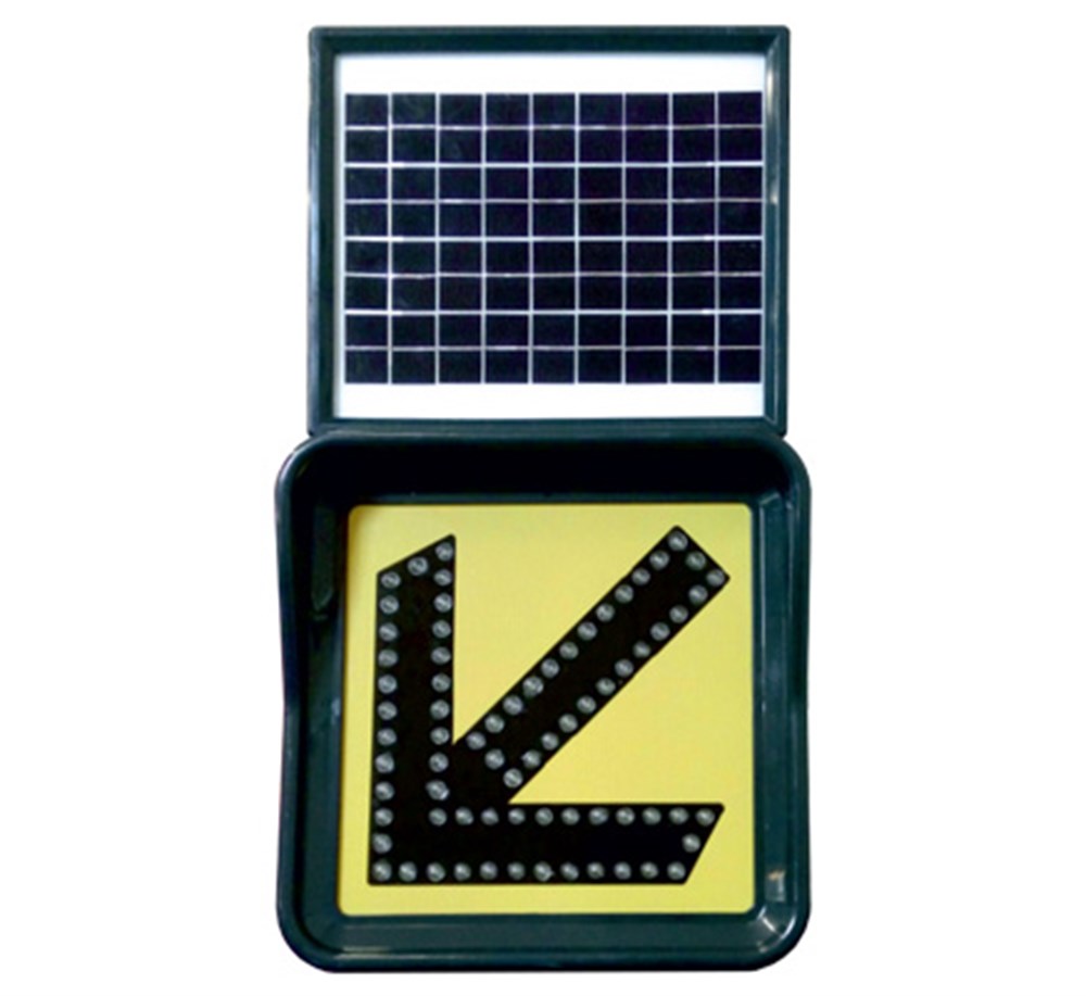 Solar “Keep Left” Sign 40 x 40 cm Solar “Keep Left” Sign 40 x 40 cm