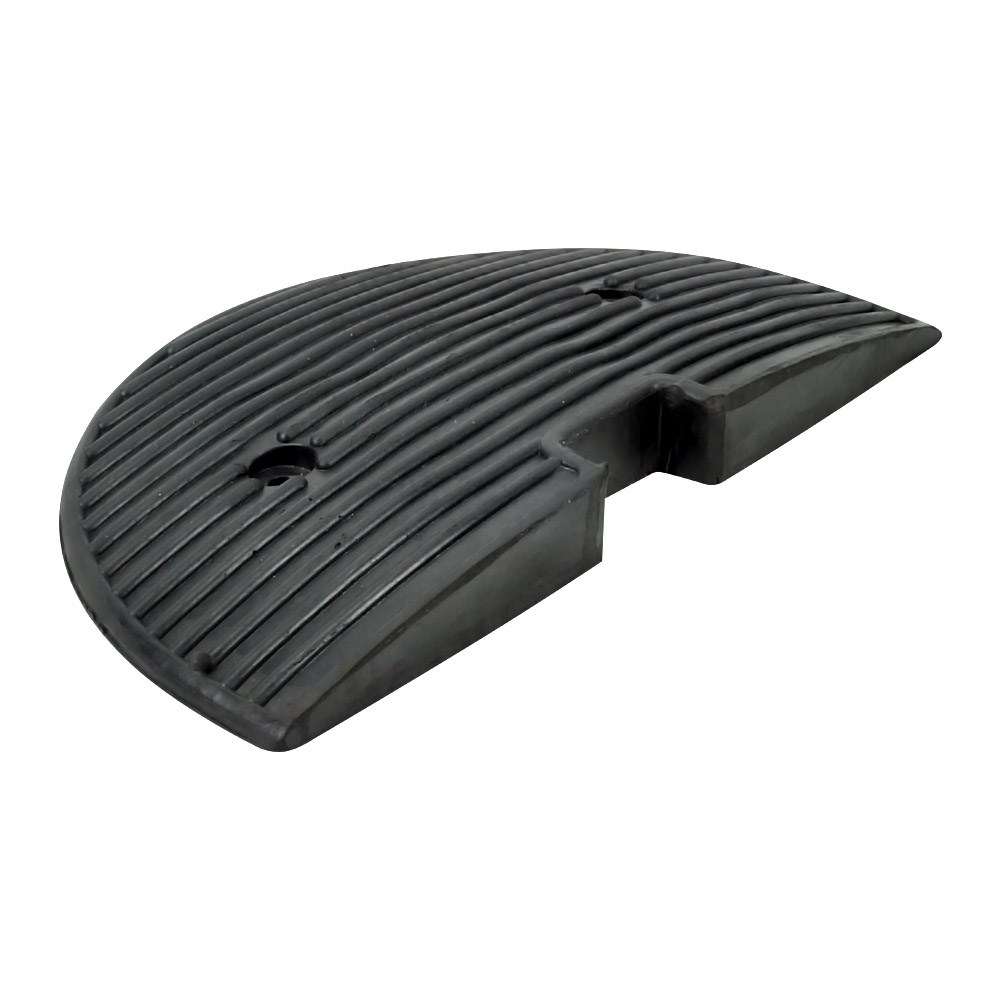 ECO-Rubber Speed Bump Endcap 40 x 20 x 4 cm-2