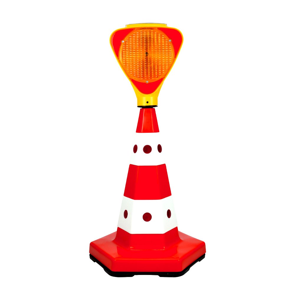 classic-traffic-cone-with-cat’s-eye-50 cm-with-weighted-base-6e0c Classic Traffic Cone with Cat’s Eye 50 cm- with Weighted Base