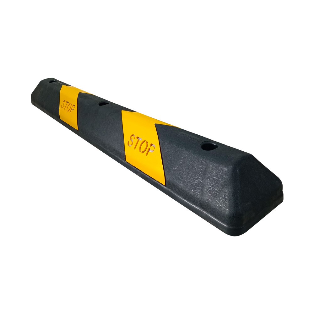 Plastic Car Stopper (Black-Yellow)-1 Plastic Car Stopper (Black-Yellow)