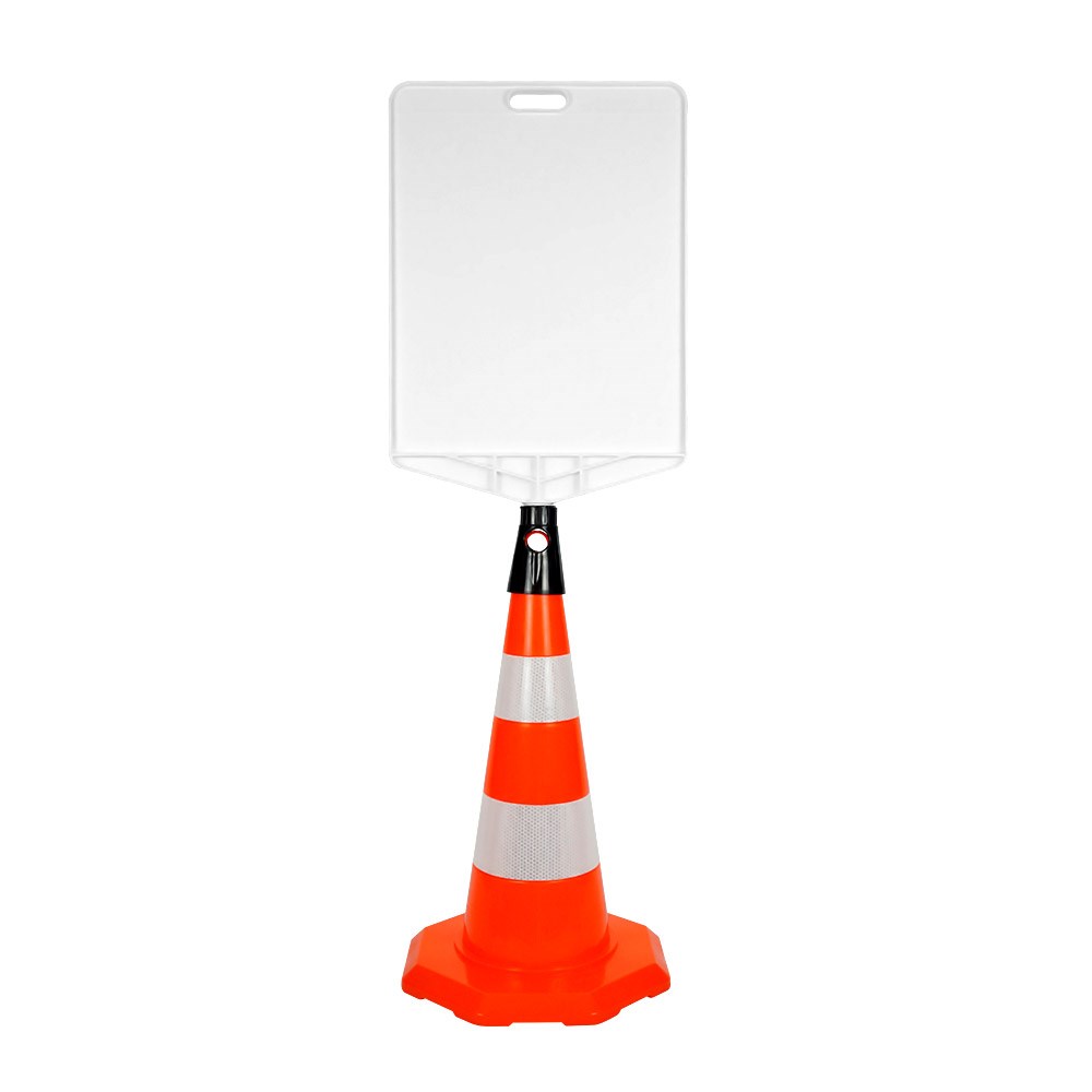 pvc-traffic-cone-with-2-reflective-collars-52 cm-05b2 PVC Traffic Cone with 2 Reflective Collars 52 cm