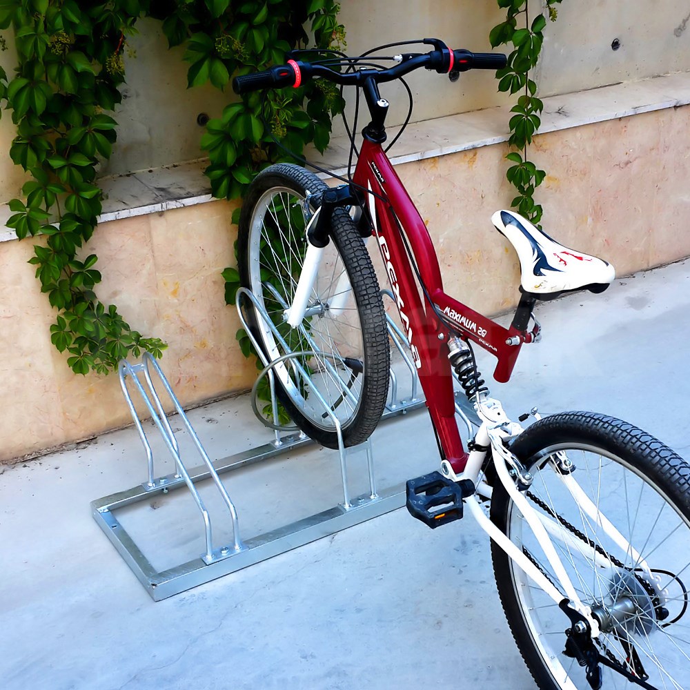 three-bike-parking-rack-40-x-105 cm-se-c073 Three Bike Parking Rack 40 x 105 cm