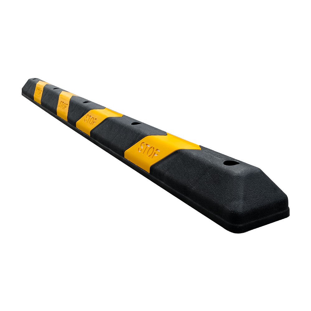 Plastic Car Stopper 190x15x10 cm-1 Plastic Car Stopper 190x15x10 cm