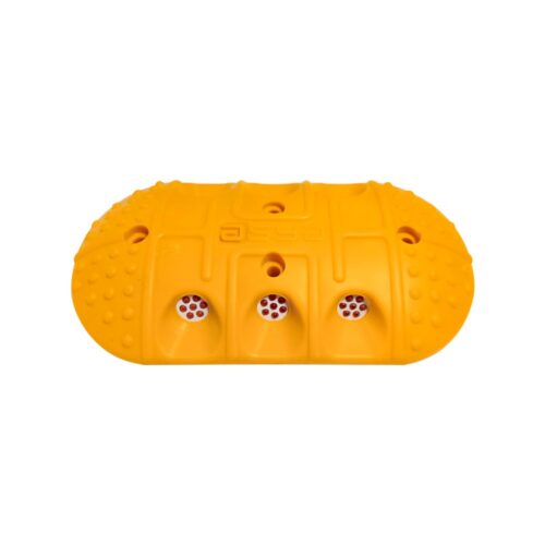 Oval Plastic Road Stud with Glass Reflector