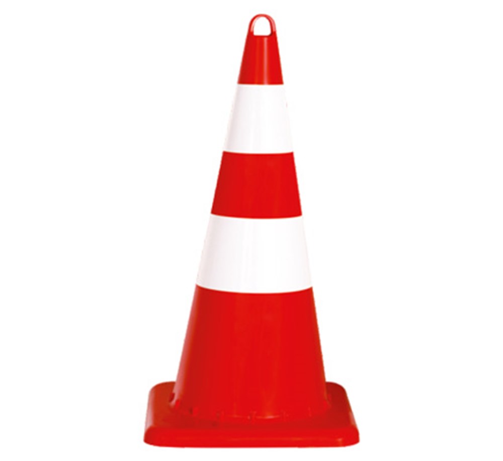 Eco Traffic Cone With Reflective Collar 75 cm Eco Traffic Cone With Reflective Collar 75 cm