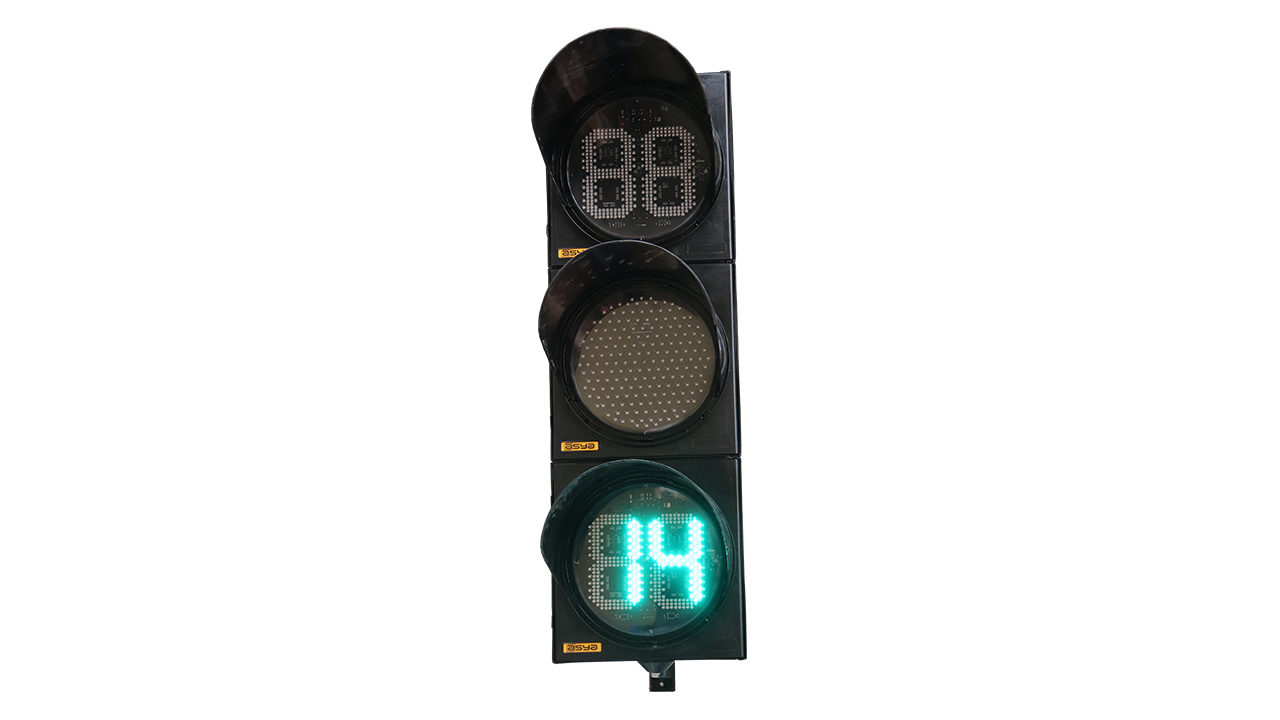 200 mm Red & Green Countdown Traffic Light-5 200 mm Red & Green Countdown Traffic Light