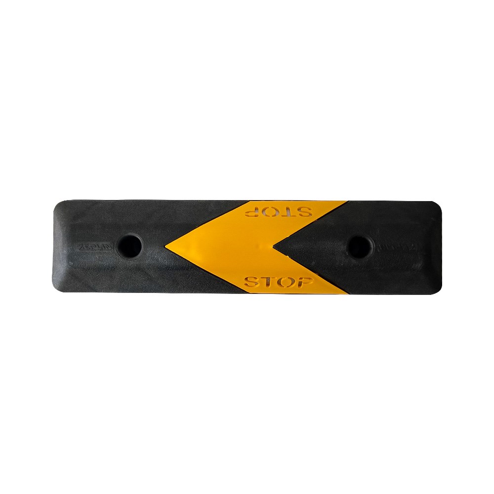 Plastic Car Stopper 60x15x10 cm-3