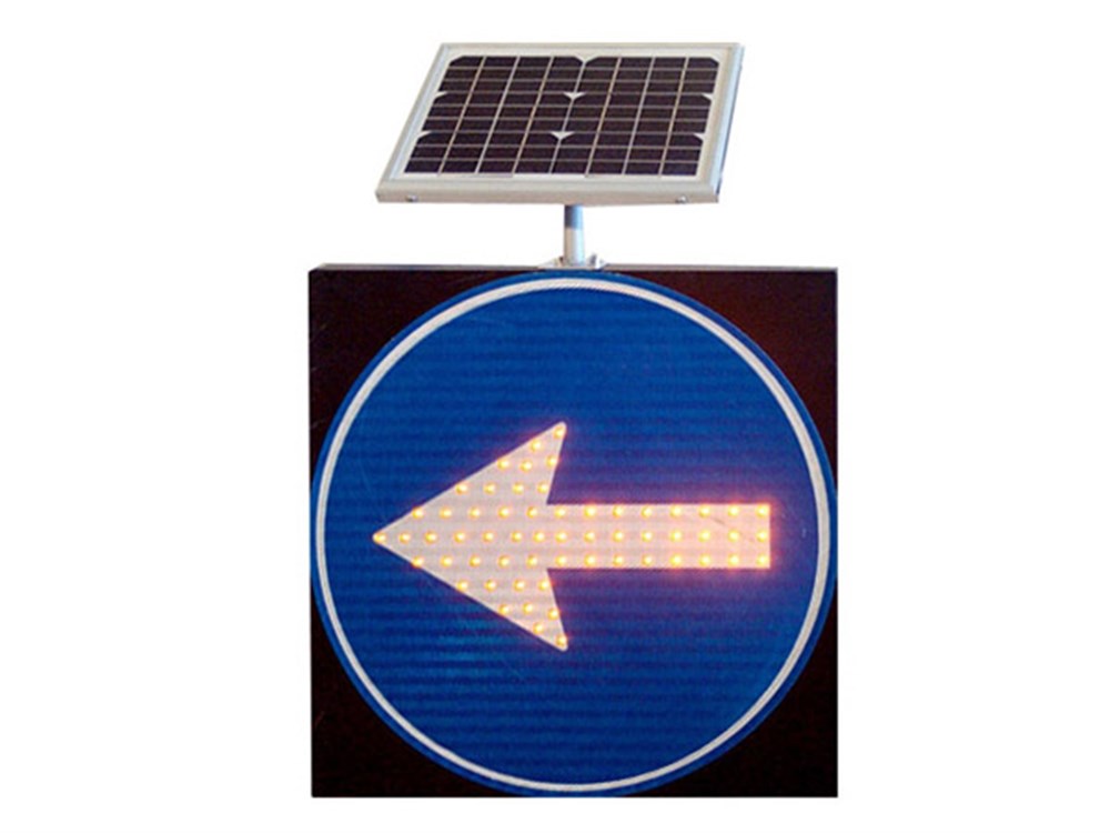 Solar Left Only - Right Only Sign (60 x 60 x 8 cm) Solar Left Only - Right Only Sign (60 x 60 x 8 cm)