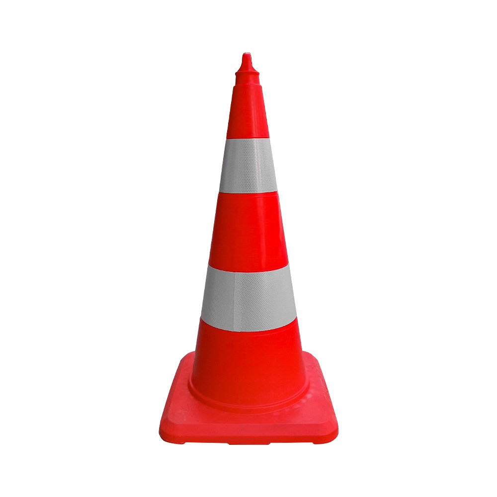 TPE Traffic Cone With Double Reflective Collar 75 cm-1 TPE Traffic Cone With Double Reflective Collar 75 cm