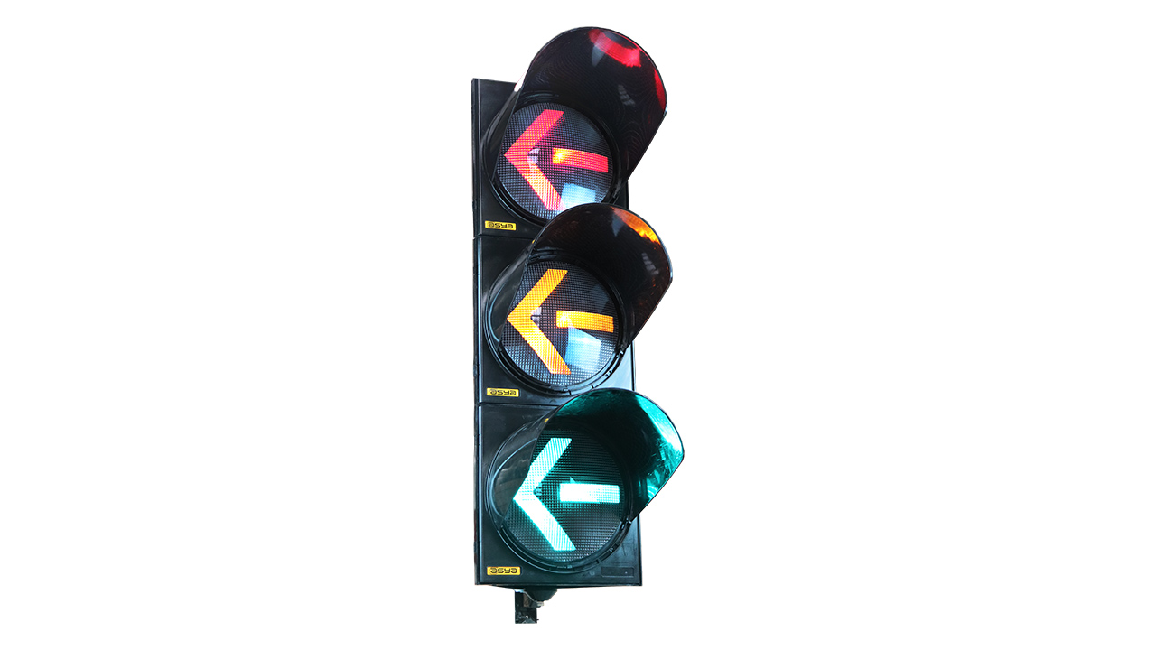 GE-Series Power LED Traffic Light With Arrow Figure-30 cm GE-Series Power LED Traffic Light With Arrow Figure-30 cm