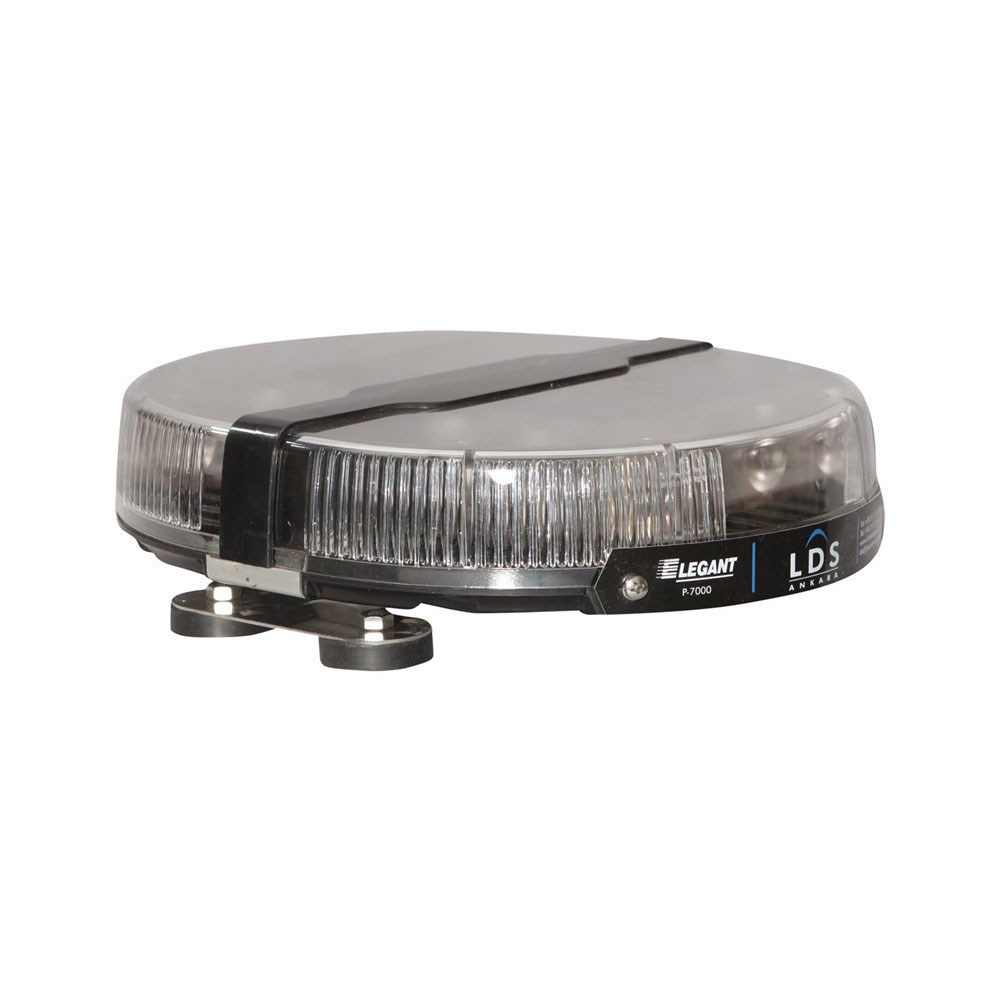 Magnetic Mini Lightbar(Blue-Red) Clear Overhead Glass Magnetic Mini Lightbar(Blue-Red) Clear Overhead Glass