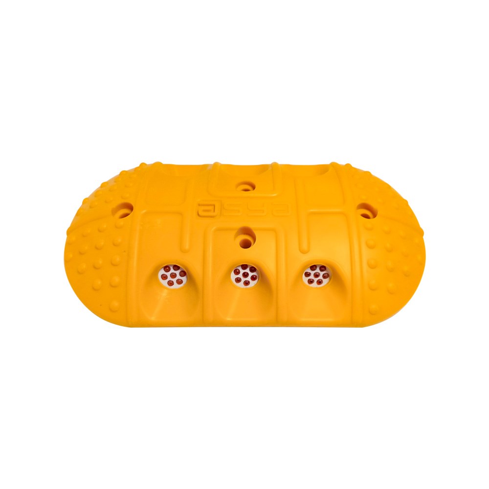 Oval Plastic Road Stud with Glass Reflector Oval Plastic Road Stud with Glass Reflector