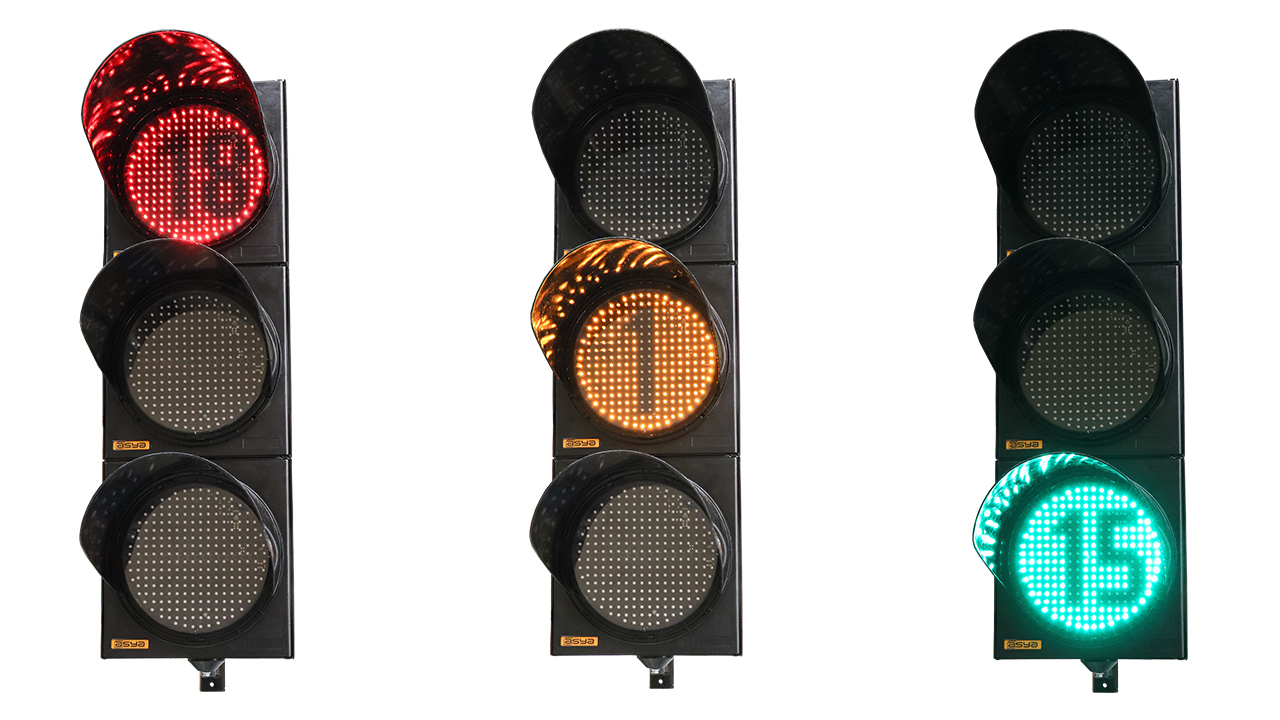 300 mm Countdown Traffic Light-1 300 mm Countdown Traffic Light-1