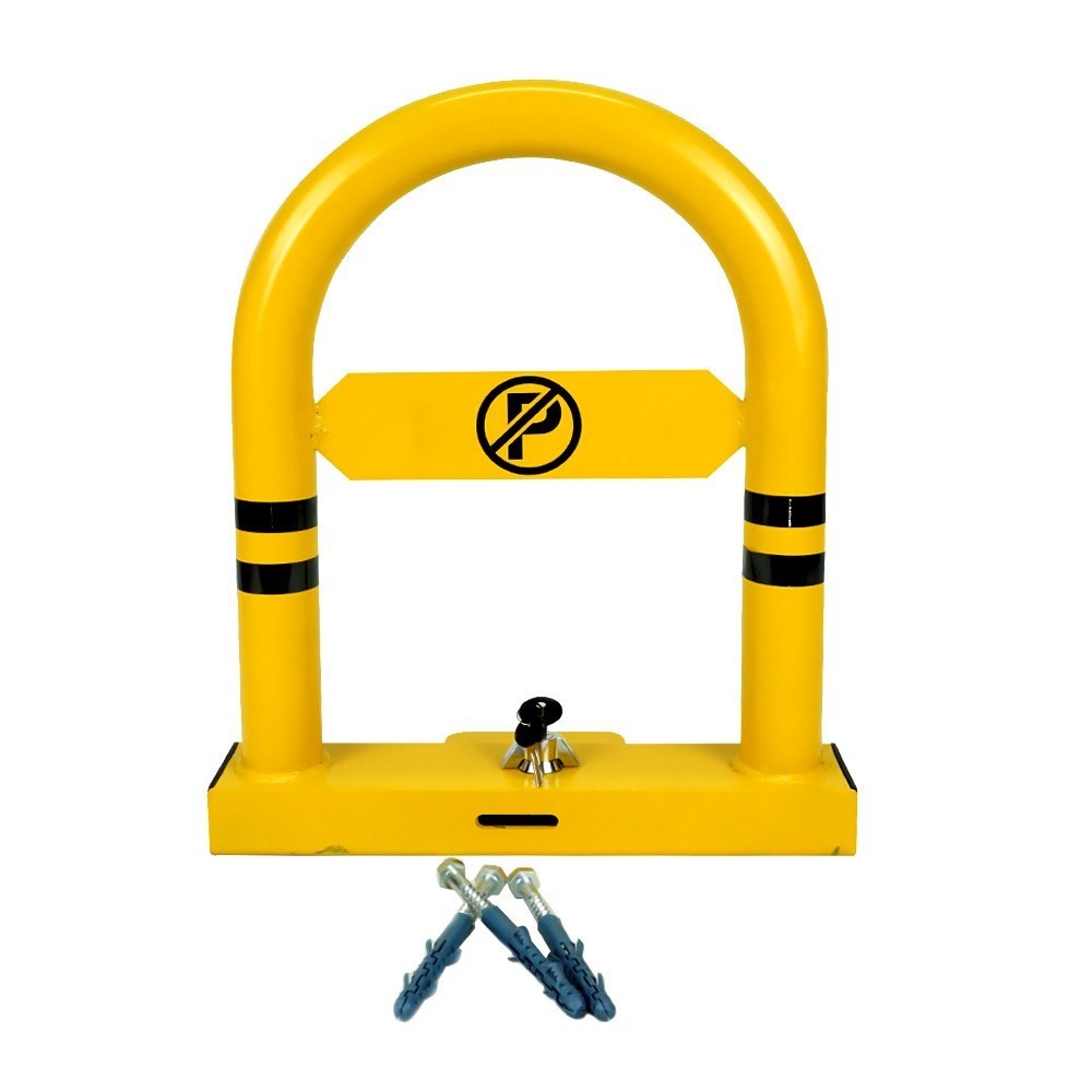 oval-type-key-lock-parking-pole-44cf Oval Type Key Lock Parking Pole