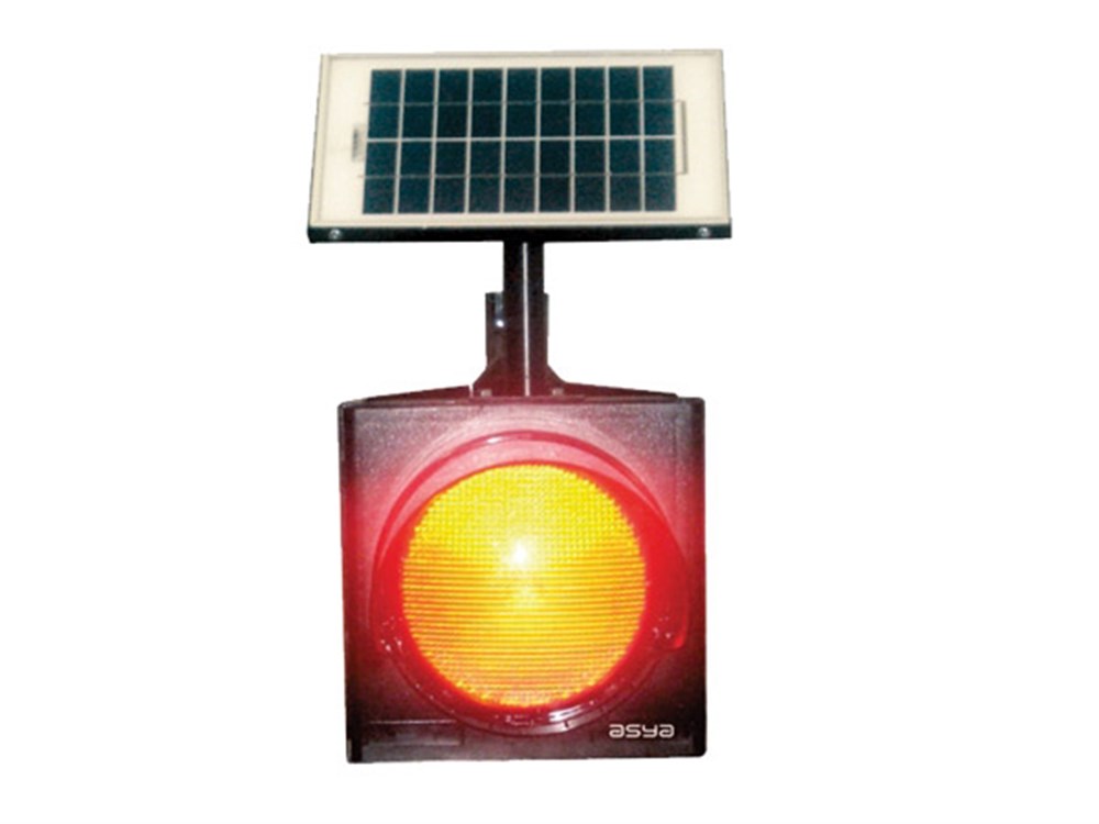 Solar Powered High-Power-LED Flashing Light – 200 mm (Black Case) Solar Powered High-Power-LED Flashing Light – 200 mm (Black Case)