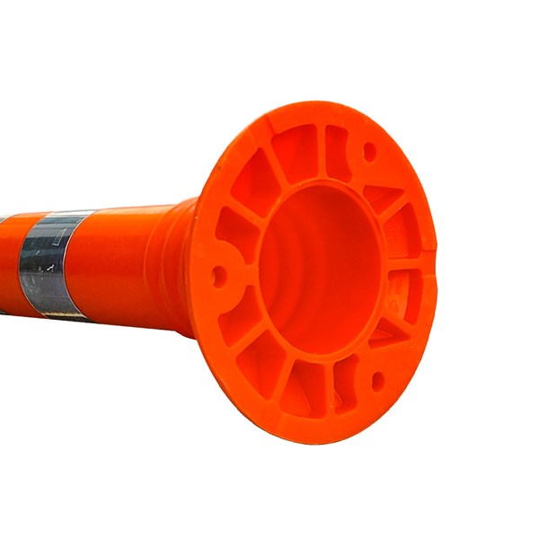 Flexible Orange TPE Delineator 40 x 8 cm-2 Flexible Orange TPE Delineator 40 x 8 cm
