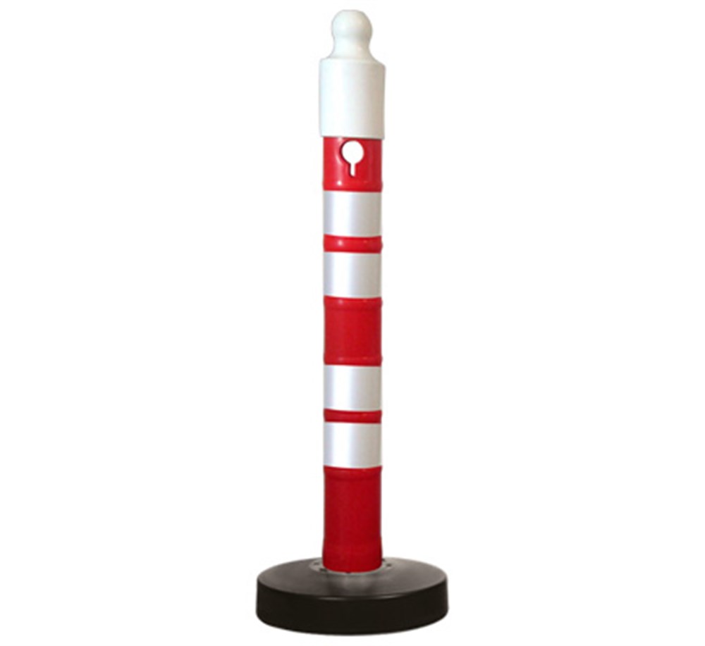 Delineator Post with Reflective Collar 11 x 120 cm Delineator Post with Reflective Collar 11 x 120 cm