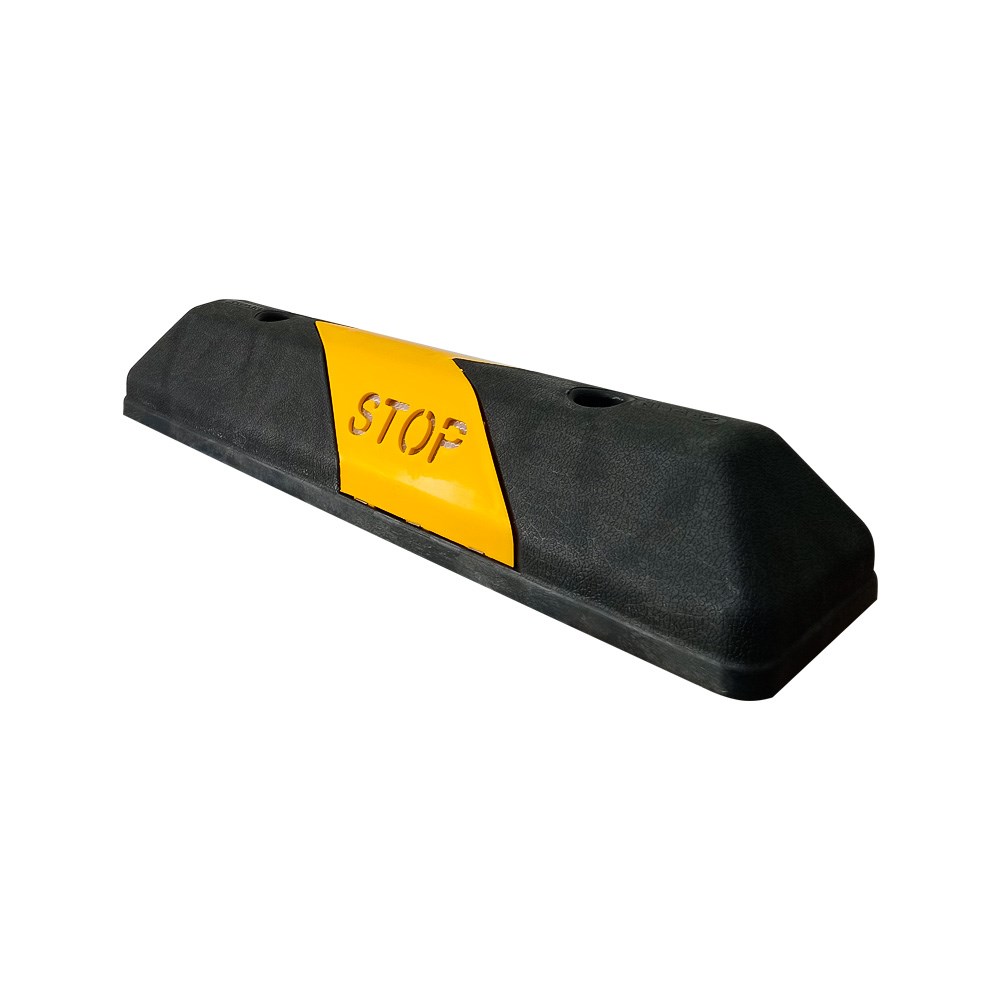 Plastic Car Stopper 60x15x10 cm-1 Plastic Car Stopper