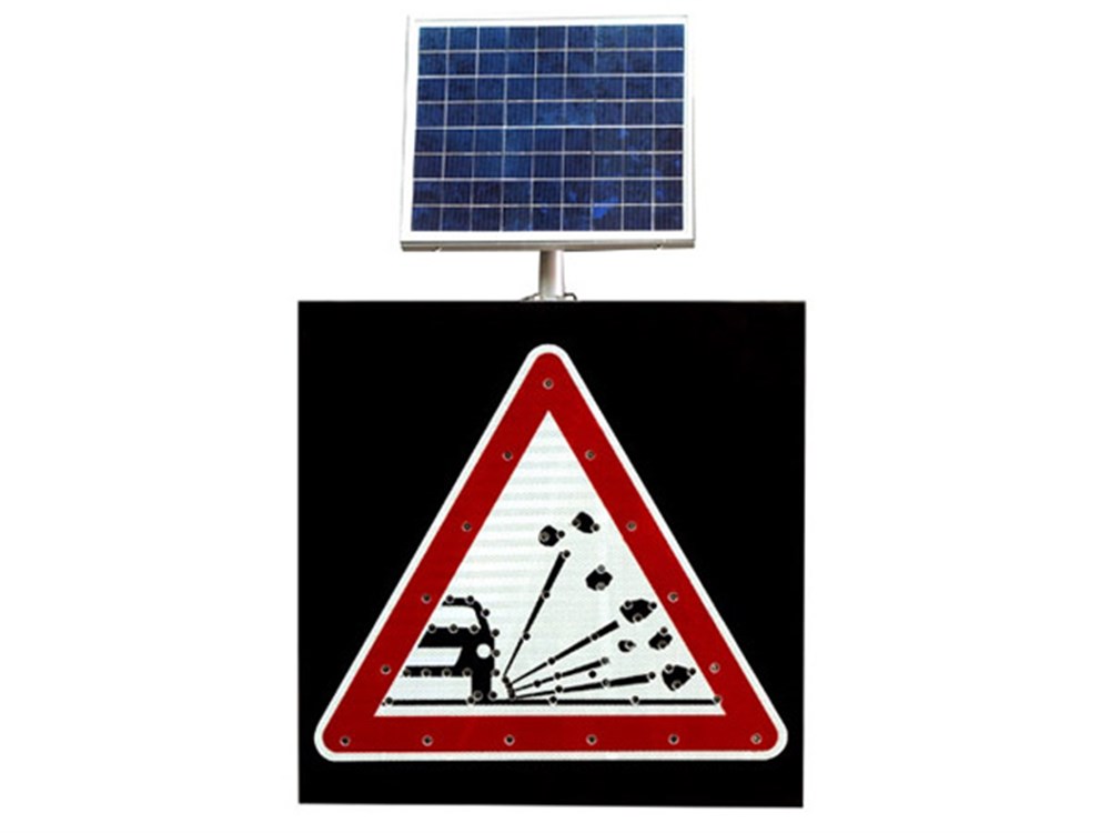 SL-02-020-1 SL-02-020 loose gravel sign