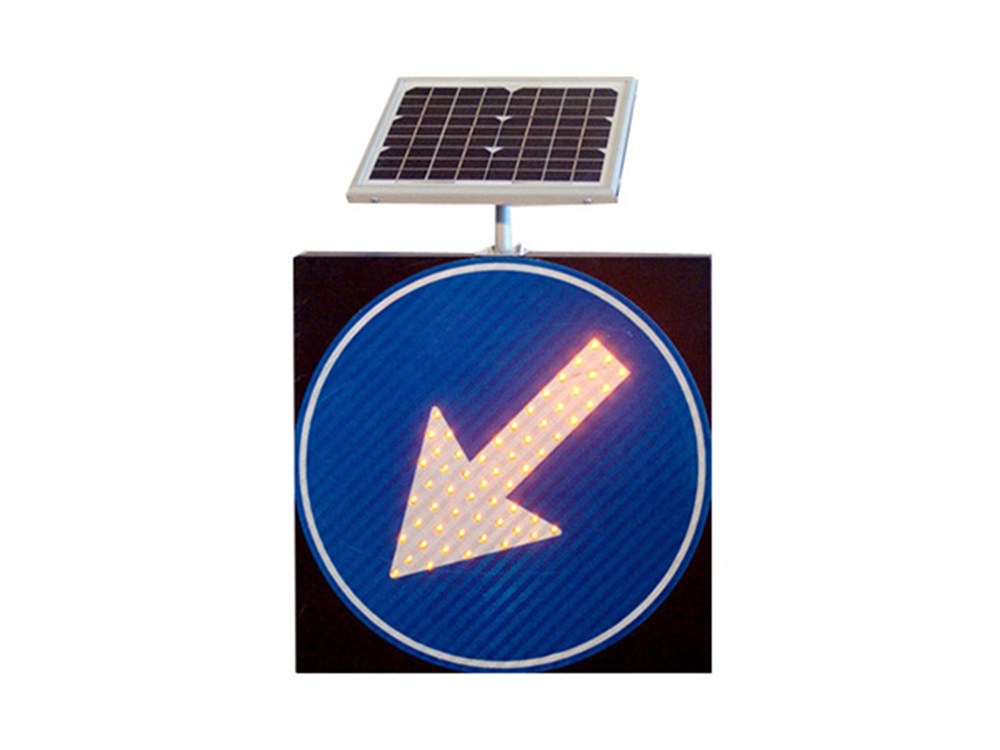 Solar Powered Keep Left - Keep Right Sign (60 x 60 x 8 cm) Solar Powered Keep Left - Keep Right Sign (60 x 60 x 8 cm)